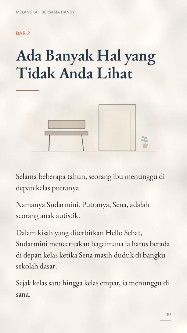 Cuplikan asli Bab 2 halaman 30 Ada Banyak Hal yang Tidak Anda Lihat